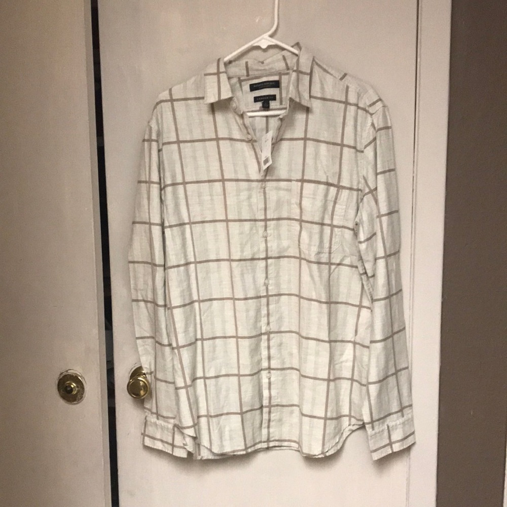 Banana Republic Men’s Luxe Flannel Camden Fit